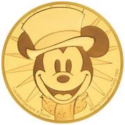 250 Dollars - Elizabeth II Mickey's Christmas Carol, Niue, 2017 reverse image