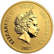 250 Dollars - Elizabeth II Darth Vader obverse image