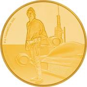250 Dollars - Elizabeth II Luke Skywalker, Niue, 2017 reverse image