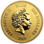250 Dollars - Elizabeth II Year of the Dog obverse image