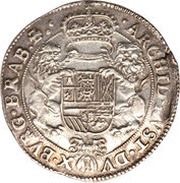 1 Ducaton - Charles II First Bust, Belgium, 1666-1680 reverse image