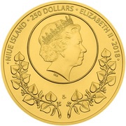250 Dollars - Elizabeth II Establishment of Czechoslovakia obverse image