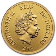 250 Dollars - Elizabeth II Darth Vader obverse image