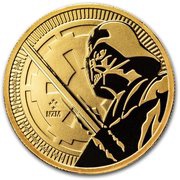 250 Dollars - Elizabeth II Darth Vader, Niue, 2018 reverse image
