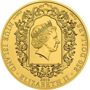 250 Dollars - Elizabeth II Infant Jesus of Prague obverse image