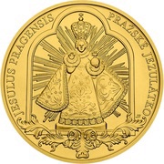 250 Dollars - Elizabeth II Infant Jesus of Prague, Niue, 2019 reverse image