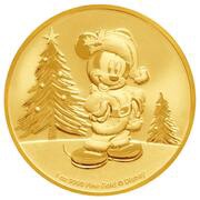 250 Dollars - Elizabeth II Mickey Mouse: Christmas, Niue, 2019 reverse image