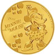 250 Dollars - Elizabeth II Minnie Mouse, Niue, 2019 reverse image