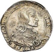 1 Ducaton - Charles II Third Bust obverse image