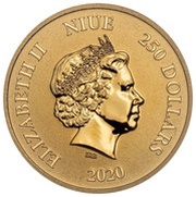 250 Dollars - Elizabeth II Yellow Snake obverse image