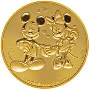 250 Dollars - Elizabeth II Mickey and Minnie, Niue, 2020 reverse image
