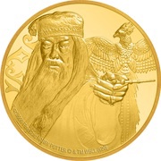 250 Dollars - Elizabeth II Albus Dumbledore, Niue, 2020 reverse image