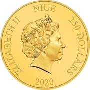 250 Dollars - Elizabeth II Harry Potter obverse image