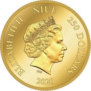 250 Dollars - Elizabeth II Roaring Lion obverse image