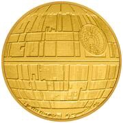 250 Dollars - Elizabeth II Death Star, Niue, 2020 reverse image