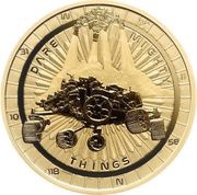 250 Dollars - Elizabeth II Perseverance Mars Rover, Niue, 2021 reverse image