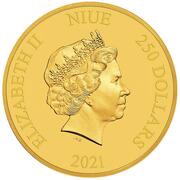 250 Dollars - Elizabeth II Batman obverse image