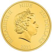250 Dollars - Elizabeth II Wonder Woman obverse image