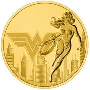 250 Dollars - Elizabeth II Wonder Woman, Niue, 2021 reverse image
