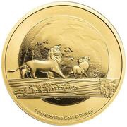 250 Dollars - Elizabeth II Hakuna Matata, Niue, 2021 reverse image