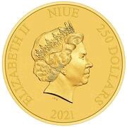 250 Dollars - Elizabeth II The Black Pearl obverse image