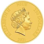 250 Dollars - Elizabeth II The Flying Dutchman obverse image
