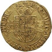 ½ Souverain - Albert and Isabella obverse image