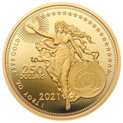 250 Dollars - Elizabeth II Galileo Galilei obverse image