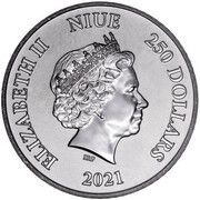 250 Dollars - Elizabeth II Roaring Lion obverse image