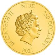 250 Dollars - Elizabeth II Anakin Skywalker obverse image