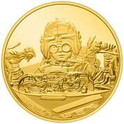 250 Dollars - Elizabeth II Anakin Skywalker, Niue, 2021 reverse image