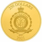 250 Dollars - Elizabeth II Galactic Empire obverse image