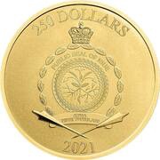 250 Dollars - Elizabeth II The Mandalorian obverse image