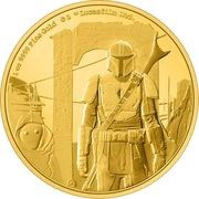 250 Dollars - Elizabeth II The Mandalorian, Niue, 2021 reverse image