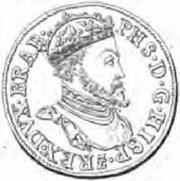 1 Gold Real - Philip II without ANG in titles obverse image
