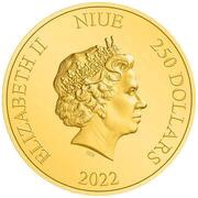 250 Dollars - Elizabeth II Superman obverse image