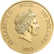 250 Dollars - Elizabeth II Lady and the Tramp obverse image
