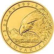 250 Dollars - Elizabeth II Golden Eagle, Niue, 2022 reverse image