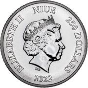 250 Dollars - Elizabeth II Roaring Lion obverse image