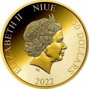 250 Dollars - Elizabeth II Hawksbill Turtle obverse image