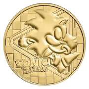 250 Dollars - Elizabeth II Sonic the Hedgehog, Niue, 2022 reverse image