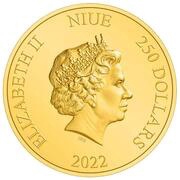 250 Dollars - Elizabeth II Grogu obverse image
