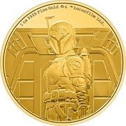250 Dollars - Elizabeth II Bo-Katan Kryze, Niue, 2022 reverse image