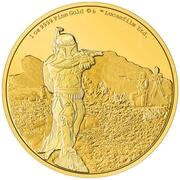 250 Dollars - Elizabeth II Boba Fett, Niue, 2022 reverse image