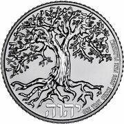 250 Dollars - Elizabeth II Tree of Life, Niue, 2022 reverse image