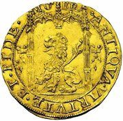 1 Gold Lion - Brabant States in Revolt obverse image