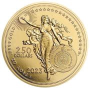 250 Dollars - Charles III Marie Curie obverse image