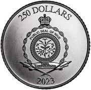 250 Dollars - Charles III Sword of Truth obverse image