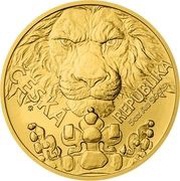 250 Dollars - Charles III Czech Lion, Niue, 2023 reverse image