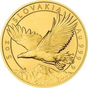 250 Dollars - Charles III Golden Eagle, Niue, 2023 reverse image